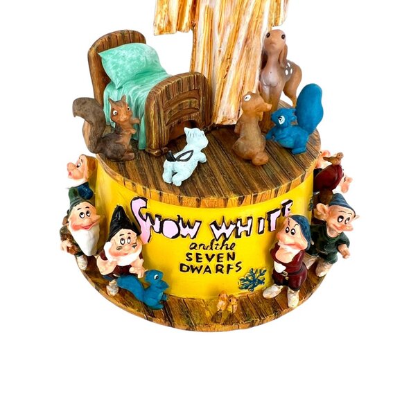 Snow White And The Seven Dwarfs Whistle While You Work Music Box - Picture 2 of 15